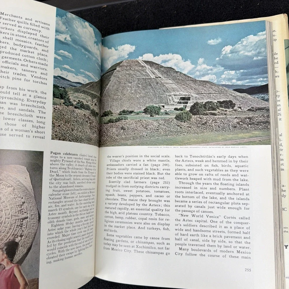 Indians‎ of The Americas National Geographic Color Illustrated Record 1965 HCDJ
